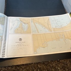 NOAA Recreational Chart 14842 South Shore Of Lake Erie Boating Maps charts 1st e
