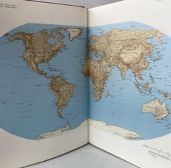 The New International Atlas~ 1982 HC/DJ~ Rand McNally (FC205-5Q432
