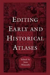 Editing Early and Historical Atlases, Paperback by Winearls, Joan, Like New U…