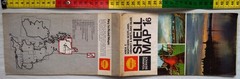 Shell Map Northern Scotland Orkney & Shetland Isles 1968 Touring Area 7 Paper