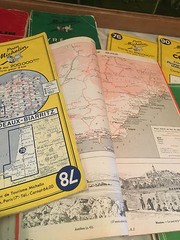 French Vintage Michelin Maps and Guides