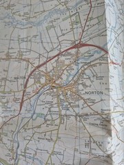 Ordnance Survey Landranger Series Malton And Pickering Sheet 100 1:50000