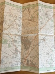 1992 Ordnance Survey Pathfinder Map 1092 SP 41/51 Woodstock (incl Kidlington )
