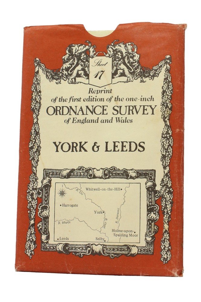 York & Leeds. Reprint of the first edition One-Inch OS map. Sheet 17. Yorkshire