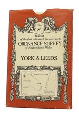 York & Leeds. Reprint of the first edition One-Inch OS map. Sheet 17. Yorkshire