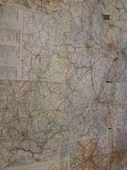 Vintage Michelin Map Belgium Luxembourg Index Place Société Belge du Pneumatique