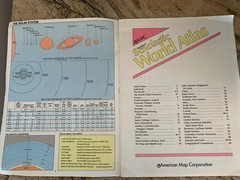 Hammond Citation 1979-Rand McNally 1988&AMC Scholastic 1990 Lot of 3 World Atlas