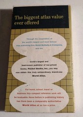 The New Rand McNally Pocket World Atlas. Cardinal Edition. Paperback Book.