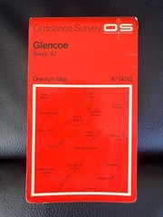 Ordnance Survey One Inch Map, Glencoe, sheet 47, 1960