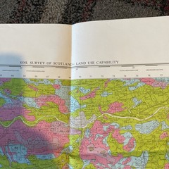 Ordnance Survey Map: Soil Survey Of Scotland – Land Use Capability Stonehaven