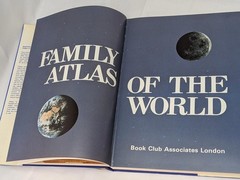 Bartholomew Family Atlas of the World Hardcover Book