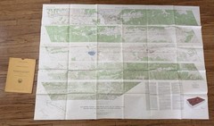 1969 USGS So. California Map SAN ANDREAS FAULT BETWEEN TEJON PASS AND CAJON PASS