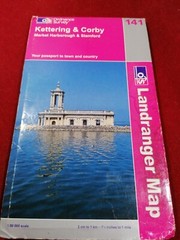 Kettering and Corby 141 by Ordnance Survey Sheet map, folded