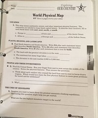 Our Country Atlas Teacher Binder &Pupil Nystrom Homeschoool Enrichment 5th Gr 5