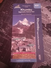 Khumbu Sagarmatha National Park Trekking Map NE507 Everest Base Camp