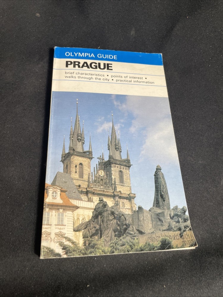 Vintage Olympia Guide Prague 1st Edition 1991
