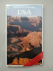 Hildebrands Travel Map: USA & Southern Canada 1:6,400,000 Folding Paper
