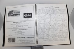 Vintage 1968 Otter Tail County Atlas Plat Book Fergus Falls, Minnesota – NICE