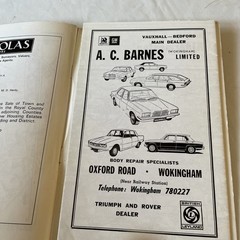Vintage READING/BERKSHIRE bundle of 3-ABC Berkshire, red book READING, AA MAP.