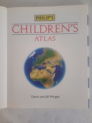 Philip’s Children’s Atlas by David Wright, Jill Wright (Hardcover, 1989)