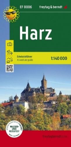 Freytag-Berndt Harz, adventure guide 1:140,000 (Map) (UK IMPORT)