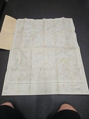 Vintage Ordnance Survey & Bartholomew’s One &Half Inch Maps Exmoor Weston