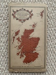 1930 Ordnance Survey One Inch Popular Edition Map 9 Cape Wrath