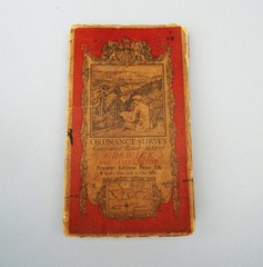 Vintage Ordnance Survey, Popular 1 Inch Paper Map, Keswick & Ambleside, 1934
