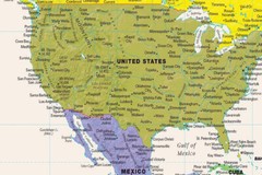 Map of The World Wall Chart Home Mural Office Print Art Poster Decor 61x91cm