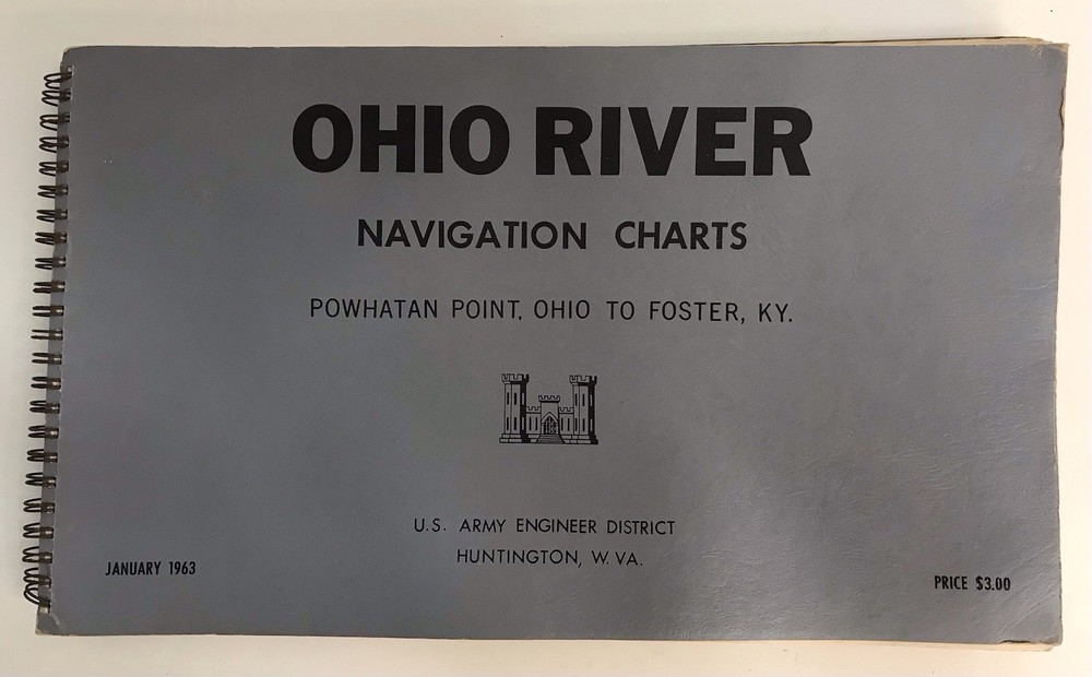 1963 U.S. Army Engineer District Ohio River Powhatan Point OH Foster KY