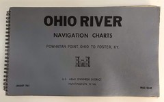 1963 U.S. Army Engineer District Ohio River Powhatan Point OH Foster KY
