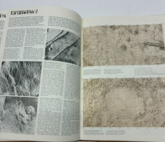Vintage 1973 Mars Atlas Mitchell Beazley Crown Space Map Topography