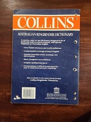 Collins Australian Ringbinder Dictionary PB