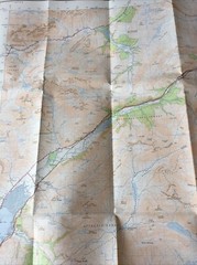 1976 Ordnance Survey Second Series Landranger Map 25 Glen Carron