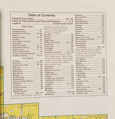 Atlas & Gazetteer DeLorme TEXAS 6th ed 2005