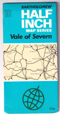 VALE OF SEVERN – Bartholomew Half Inch Map