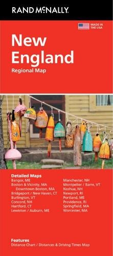 Rand McNally Rand McNally Easy to Read: New England Regional M (Map) (UK IMPORT)