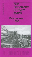 MAP OF Eastbourne 1898 Sussex Sheet 80.10 by Pamela Taylor NEW