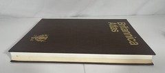 Britannica Atlas Hardcover 1989 Oversized Hardcover Leather