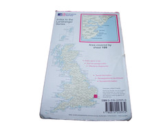 OS Ordnance Survey Landranger Map 169 ‘Ipswich & The Naze ‘ – Fair condition