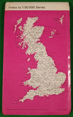 5 x OS Ordnance Survey 1974 Sheet Maps of South & South East England Bundle