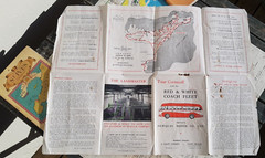 Newquay Padstow OS Linen Map St Ives Cornwall Town Guide Coach Guide AA hotels