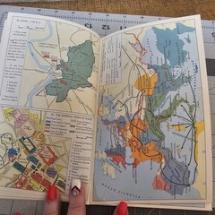 Historical Atlas of the World 1970 Paperback Contains 108 Color Maps