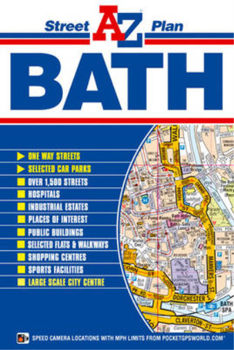 Bath Street Plan (A-Z Street Plan), Geographers A-Z Map Company, Used; Good Book