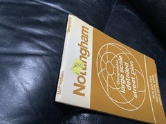Geographia Large Scale Street Map 🗺️ & Street Index – Nottingham c1980