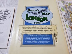❤️NEW UNUSED CHEAP❤️G W Bacon’s Up-to-Date Map of London 1902❤️NEW UNUSED RARE❤️