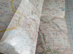 Wensleydale & Wharfedale Metric Map of GB 98 Dunn& Wilson Ordnance Survey EX-LIB