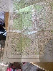 Ordnance Survey Map First Series Sheet 144 Thetford & Breckland OS