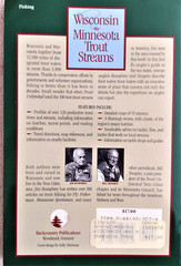 VINTAGE COPY WISCONSIN & MINNESOTA TROUT STREAMS A FLY-ANGLER’S GUIDE 1995