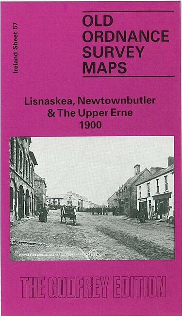 Lisnaskea Newtownbutler & The Upper Erne 1900 Irish One Inch 57 by Alan Godfrey